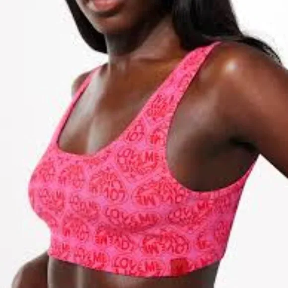 Savage X Fenty Rib Sleep Crop Top - Picture 2 of 4